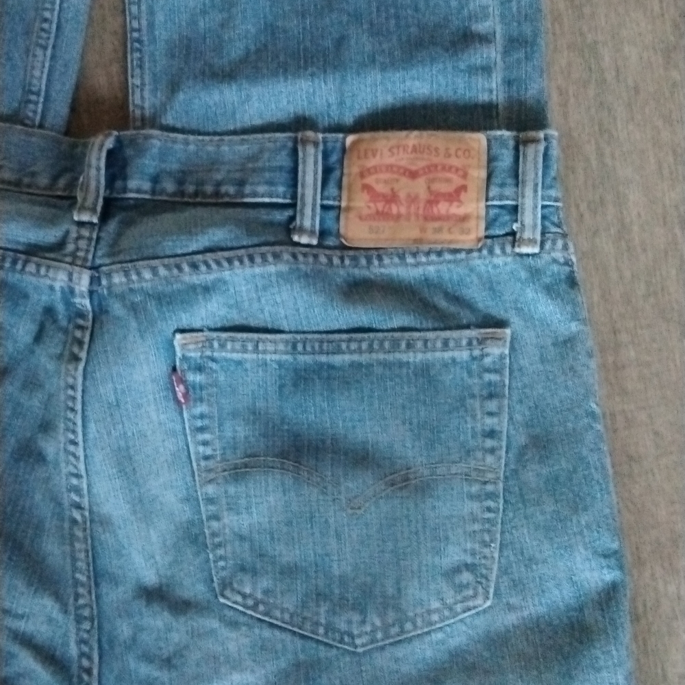 Levi's 527 Strauss Wide Leg Blue Jeans